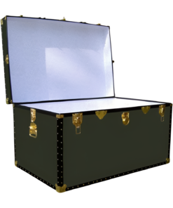 Alternative view of 03-115 R OLIVE King Storage Trunk with ABS Trim