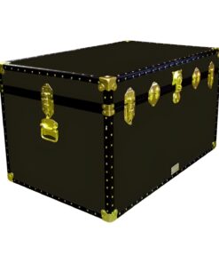 03-115 R OLIVE King Storage Trunk with ABS Trim