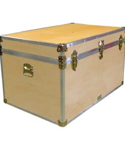 03-111 WE WOOD King Storage Trunk with Alloy Trim