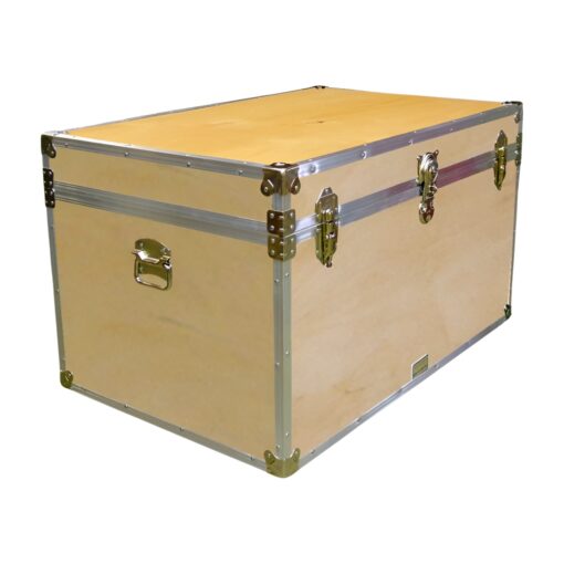 03-111 WE WOOD King Storage Trunk with Alloy Trim