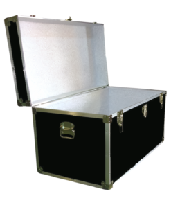 Alternative view of 04-113 RE BLACK 38 Deep Storage Trunk with Alloy Trim