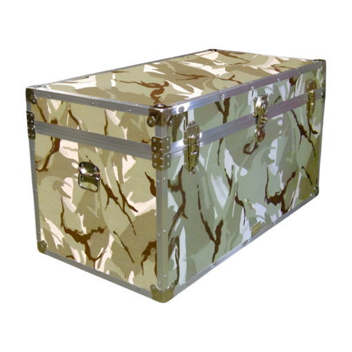 05-159 DSE DESERT STORM CAMO 36 Deep Storage Trunk with Alloy Trim