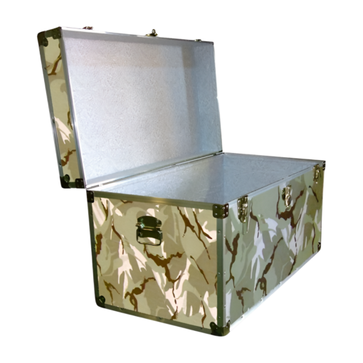 04-161 DSE DESERT STORM CAMO 38 Deep Storage Trunk with Alloy Trim - Image 2