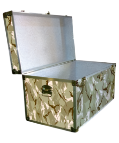 Alternative view of 05-159 DSE DESERT STORM CAMO 36 Deep Storage Trunk with Alloy Trim