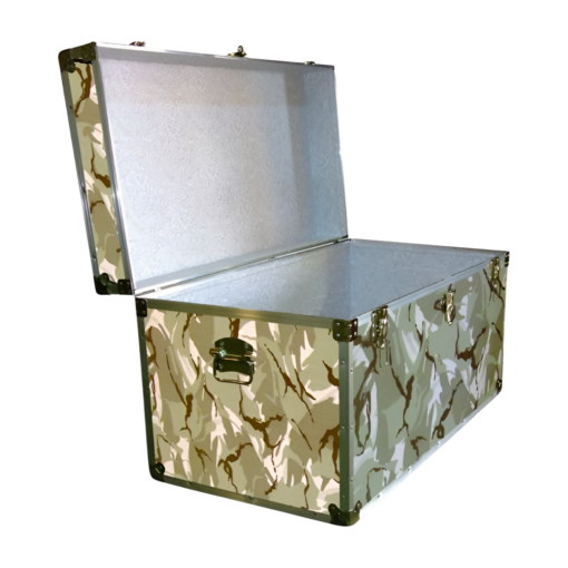 05-159 DSE DESERT STORM CAMO 36 Deep Storage Trunk with Alloy Trim - Image 2