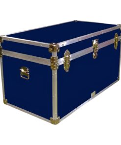 04-112 RE NAVY 38 Deep Storage Trunk with Alloy Trim