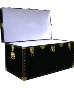Alternative view of 04-107 R BLACK 38 Deep Storage Trunk with ABS Trim