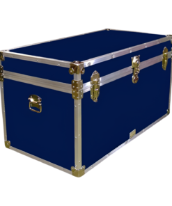 05-103 RE NAVY 36 Deep Storage Trunk with Alloy Trim