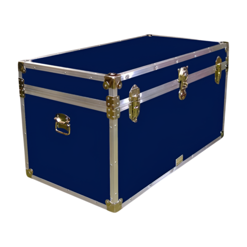 05-103 RE NAVY 36 Deep Storage Trunk with Alloy Trim