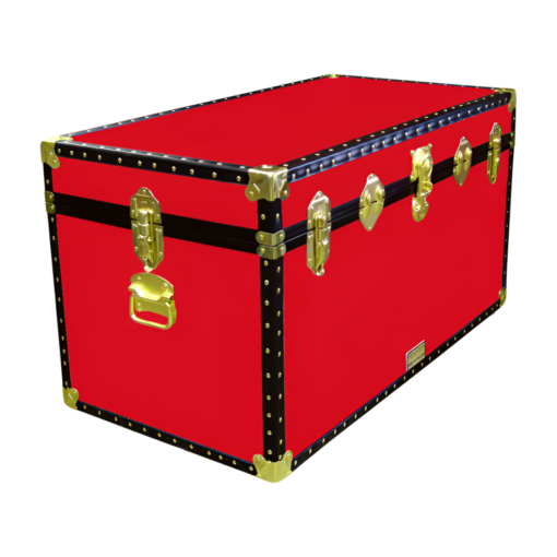 05-095 R RED 36 Deep Storage Trunk with ABS Trim