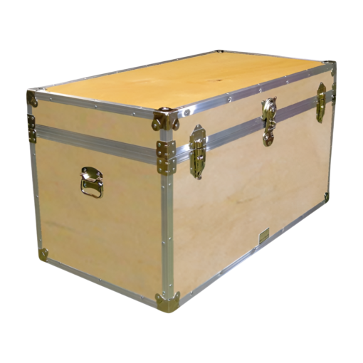 05-085 WE WOOD 36 Deep Storage Trunk with Alloy Trim