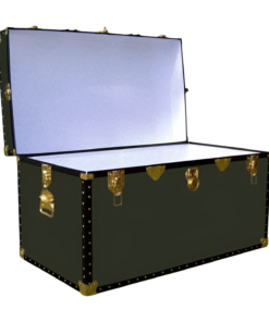 Alternative view of 04-103 R OLIVE 38 Deep Storage Trunk with ABS Trim
