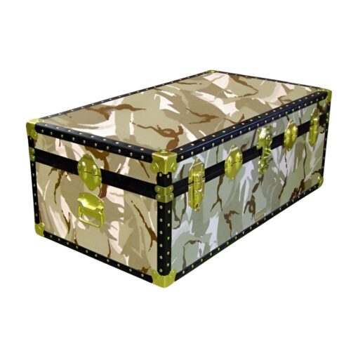 06-148 DS DESERT STORM CAMO 36 Cabin Storage Trunk with ABS Trim