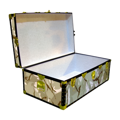 06-148 DS DESERT STORM CAMO 36 Cabin Storage Trunk with ABS Trim - Image 2