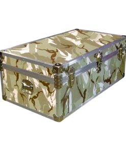 06-149 DSE DESERT STORM CAMO 36 Cabin Storage Trunk with Alloy Trim