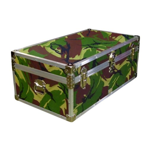 06-145 JCE JUNGLE CAMO 36 Cabin Storage Trunk with Alloy Trim