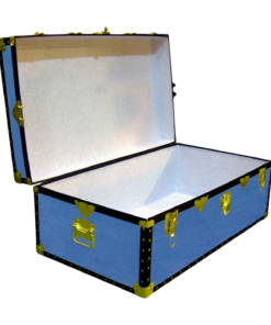 Alternative view of 06-142 FD FADED DENIM 36 Cabin Storage Trunk with ABS Trim