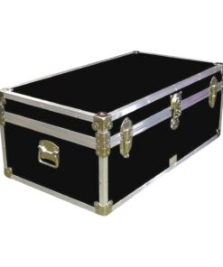 06-094 RE BLACK 36 Cabin Storage Trunk with Alloy Trim