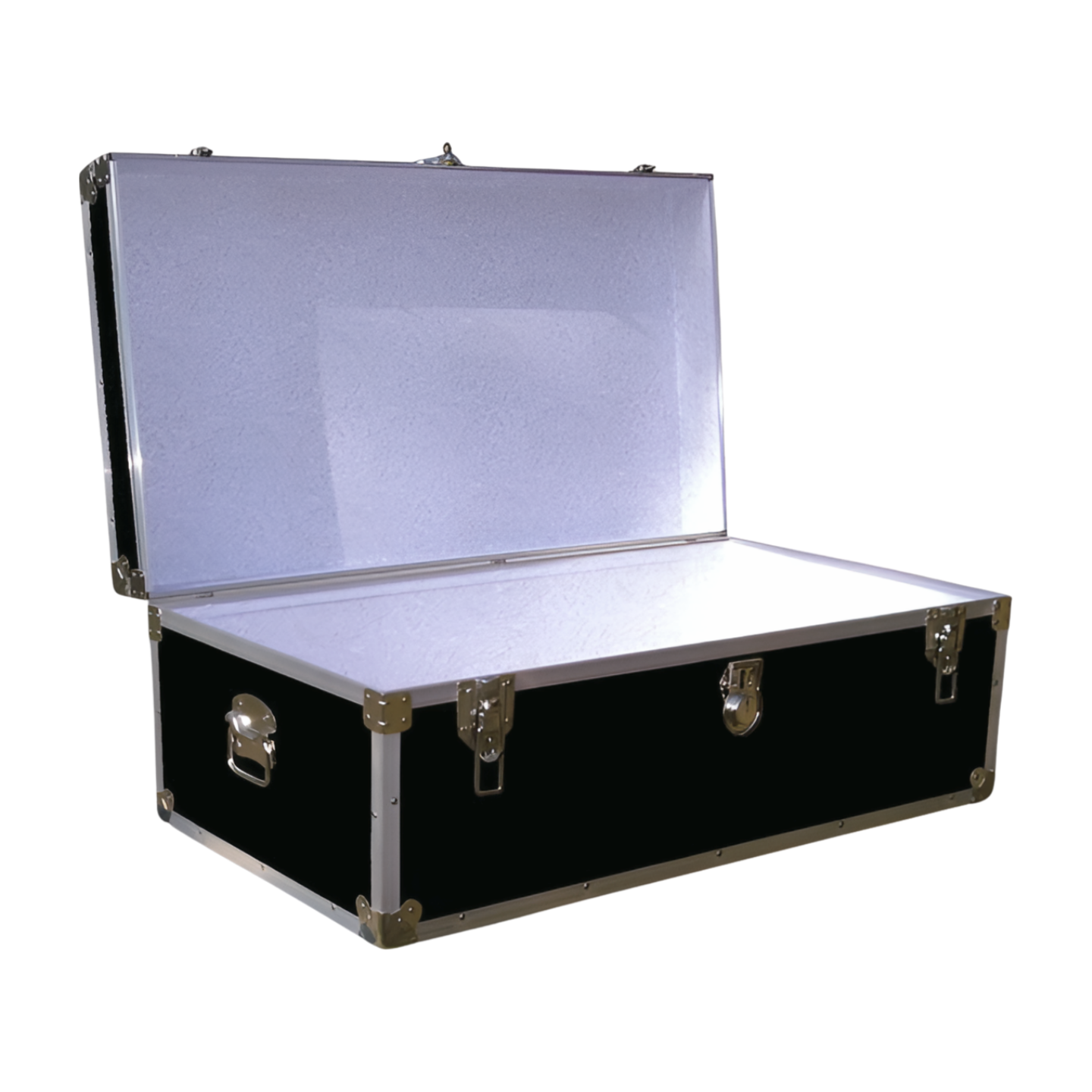 06-094 RE BLACK 36 Cabin Storage Trunk with Alloy Trim - Image 2