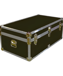 06-090 RE OLIVE 36 Cabin Storage Trunk with Alloy Trim
