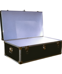 Alternative view of 06-090 RE OLIVE 36 Cabin Storage Trunk with Alloy Trim