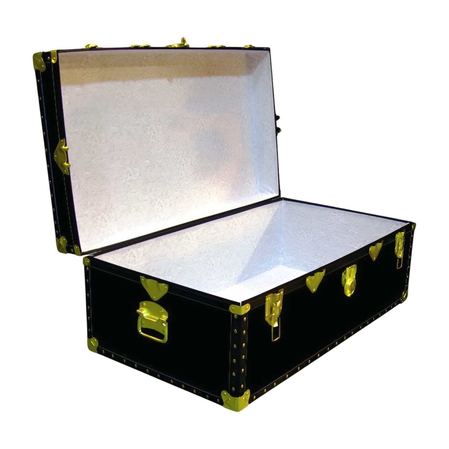 06-088 R BLACK 36 Cabin Storage Trunk with ABS Trim - Image 2