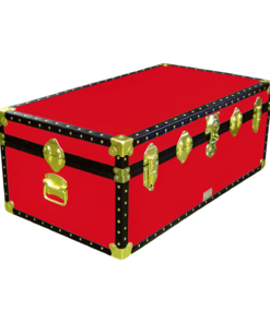 06-085 R RED 36 Cabin Storage Trunk with ABS Trim