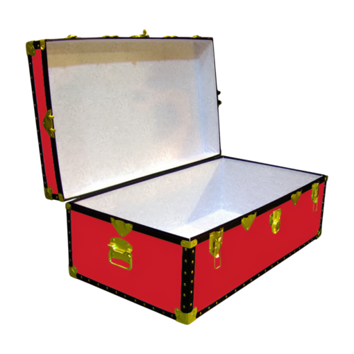 06-085 R RED 36 Cabin Storage Trunk with ABS Trim - Image 2