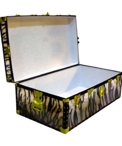 Alternative view of 06-190 TI FAUX TIGER 36 Cabin Storage Trunk with ABS Trim
