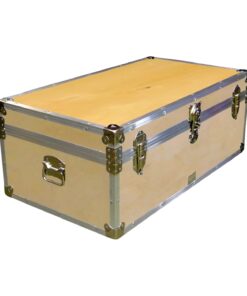 06-077 WE WOOD 36 Cabin Storage Trunk with Alloy Trim