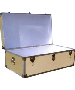 Alternative view of 06-077 WE WOOD 36 Cabin Storage Trunk with Alloy Trim