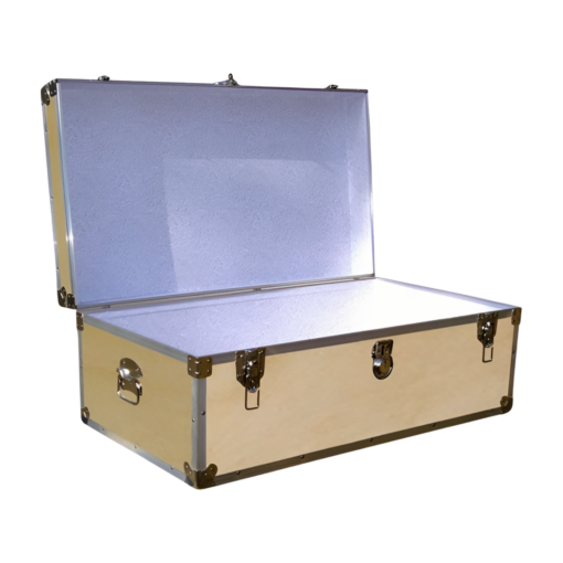 06-077 WE WOOD 36 Cabin Storage Trunk with Alloy Trim - Image 2