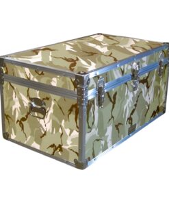 07-148 DSE DESERT STORM CAMO 33 Deep Storage Trunk with Alloy Trim
