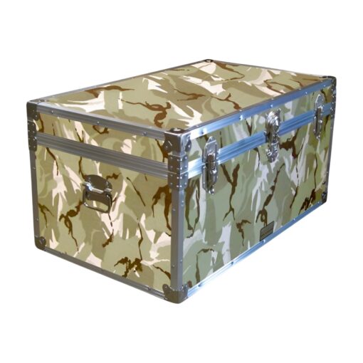 07-148 DSE DESERT STORM CAMO 33 Deep Storage Trunk with Alloy Trim