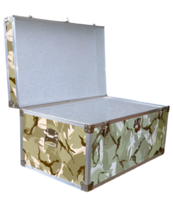 Alternative view of 07-148 DSE DESERT STORM CAMO 33 Deep Storage Trunk with Alloy Trim