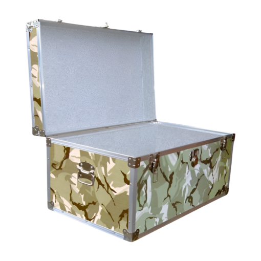 07-148 DSE DESERT STORM CAMO 33 Deep Storage Trunk with Alloy Trim - Image 2