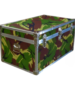 07-144 JCE JUNGLE CAMO 33 Deep Storage Trunk with Alloy Trim