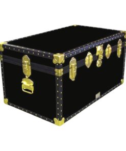 07-087 R BLACK 33 Deep Storage Trunk with ABS Trim