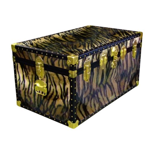 07-189 TI FAUX TIGER 33 Deep Storage Trunk with ABS Trim