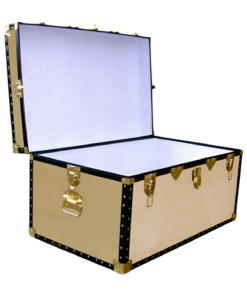 Alternative view of 07-075 W WOOD 33 Deep Storage Trunk with ABS Trim