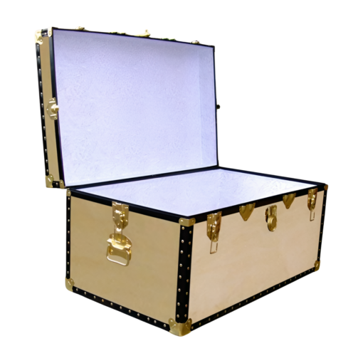 07-075 W WOOD 33 Deep Storage Trunk with ABS Trim - Image 2