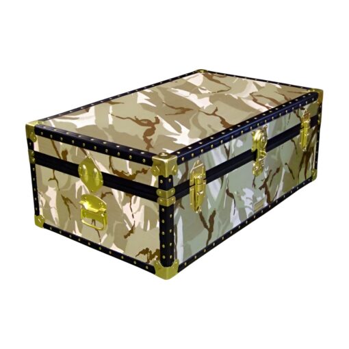 09-143 DS DESERT STORM CAMO 30 Cabin Storage Trunk with ABS Trim