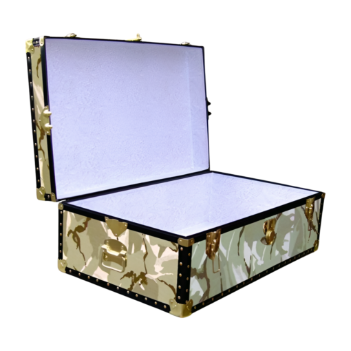 08-145 DS DESERT STORM CAMO 33 Cabin Storage Trunk with ABS Trim - Image 2