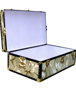 Alternative view of 09-143 DS DESERT STORM CAMO 30 Cabin Storage Trunk with ABS Trim