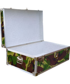 Alternative view of 09-140 JCE JUNGLE CAMO 30 Cabin Storage Trunk with Alloy Trim