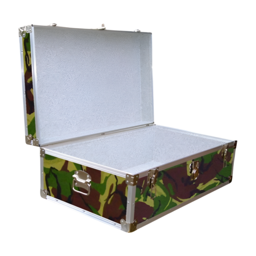 09-140 JCE JUNGLE CAMO 30 Cabin Storage Trunk with Alloy Trim - Image 2