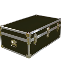 08-088 RE OLIVE 33 Cabin Storage Trunk with Alloy Trim