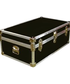 09-087 RE OLIVE 30 Cabin Storage Trunk with Alloy Trim