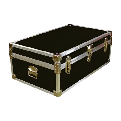 09-087 RE OLIVE 30 Cabin Storage Trunk with Alloy Trim