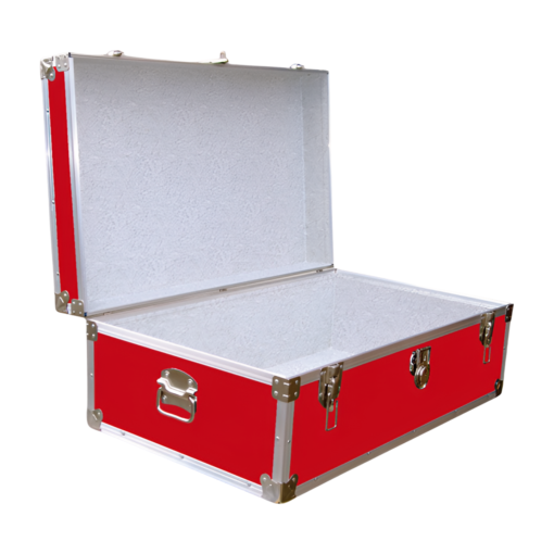 09-088 RE RED 30 Cabin Storage Trunk with Alloy Trim - Image 2
